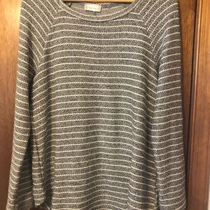 Shimmer striped Altar’d State sweater